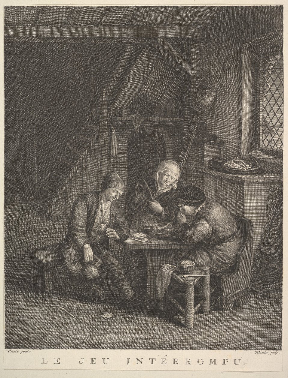 Det avbrutna spelet Det avbrutna spelet, 1730-68. av Jean Heudelot