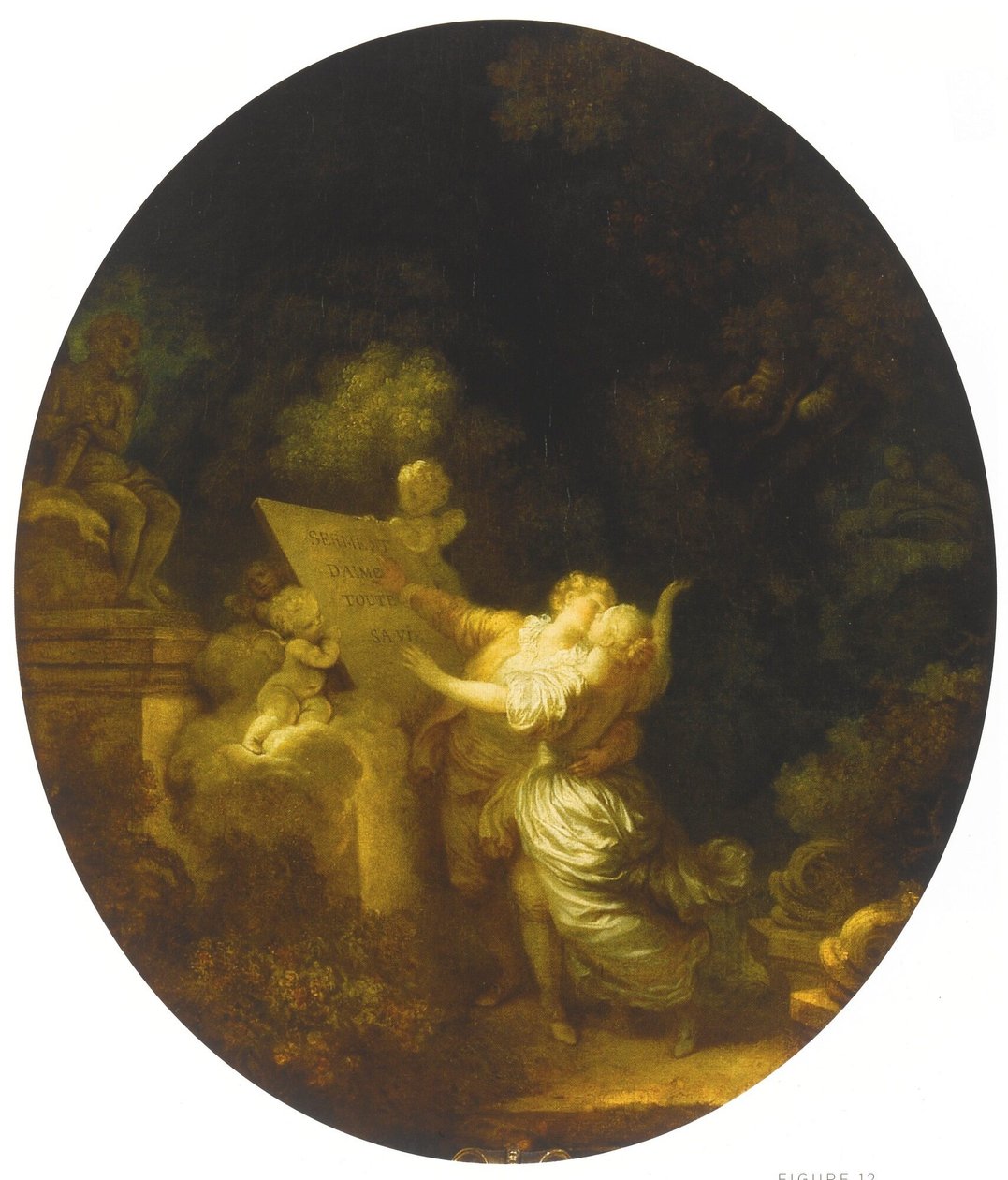 Kärlekseden av Jean Honore Fragonard
