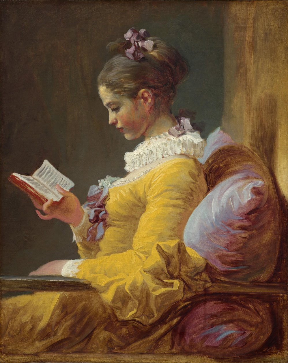 Läser kvinna av Jean Honore Fragonard