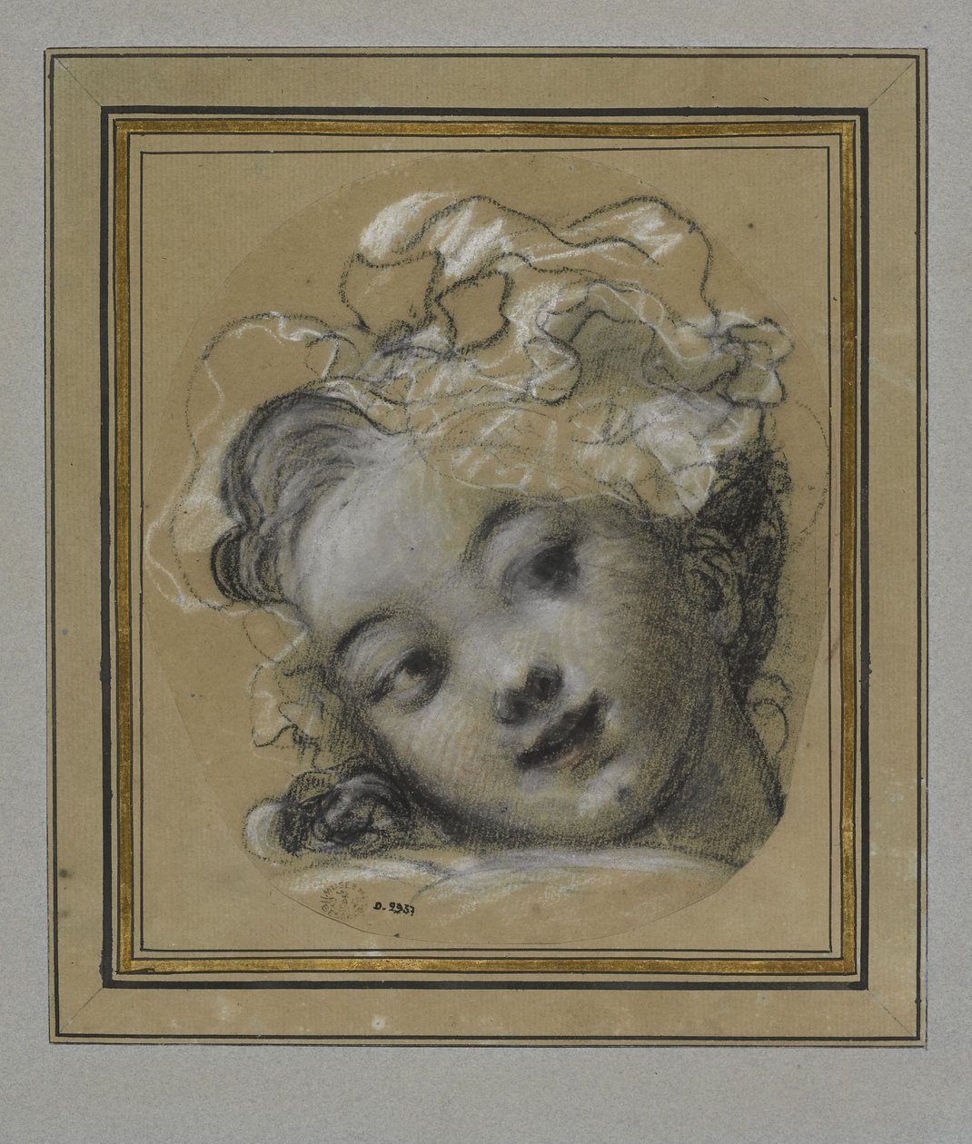 Flicka med motorhuv av Jean Honore Fragonard