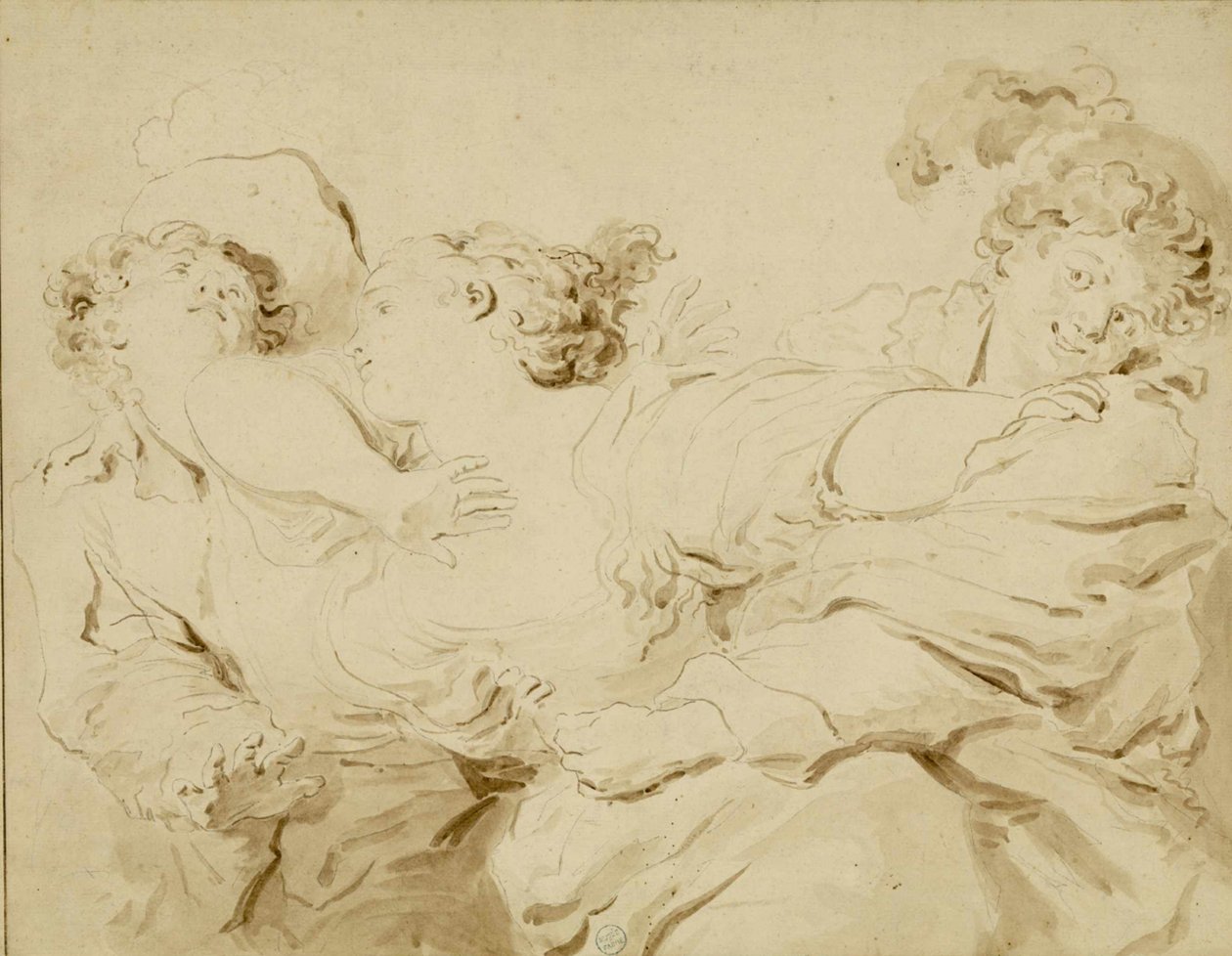 Smällen, 1785. av Jean Honore Fragonard