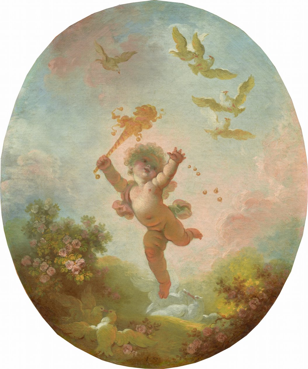 Kärlek som dårskap av Jean Honore Fragonard