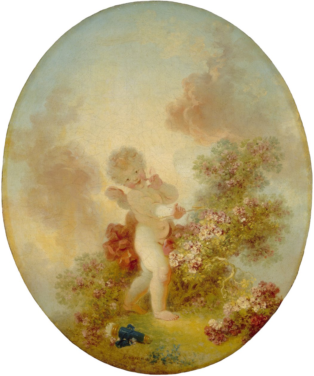 Love the Sentinel, c.1773-76 av Jean Honore Fragonard