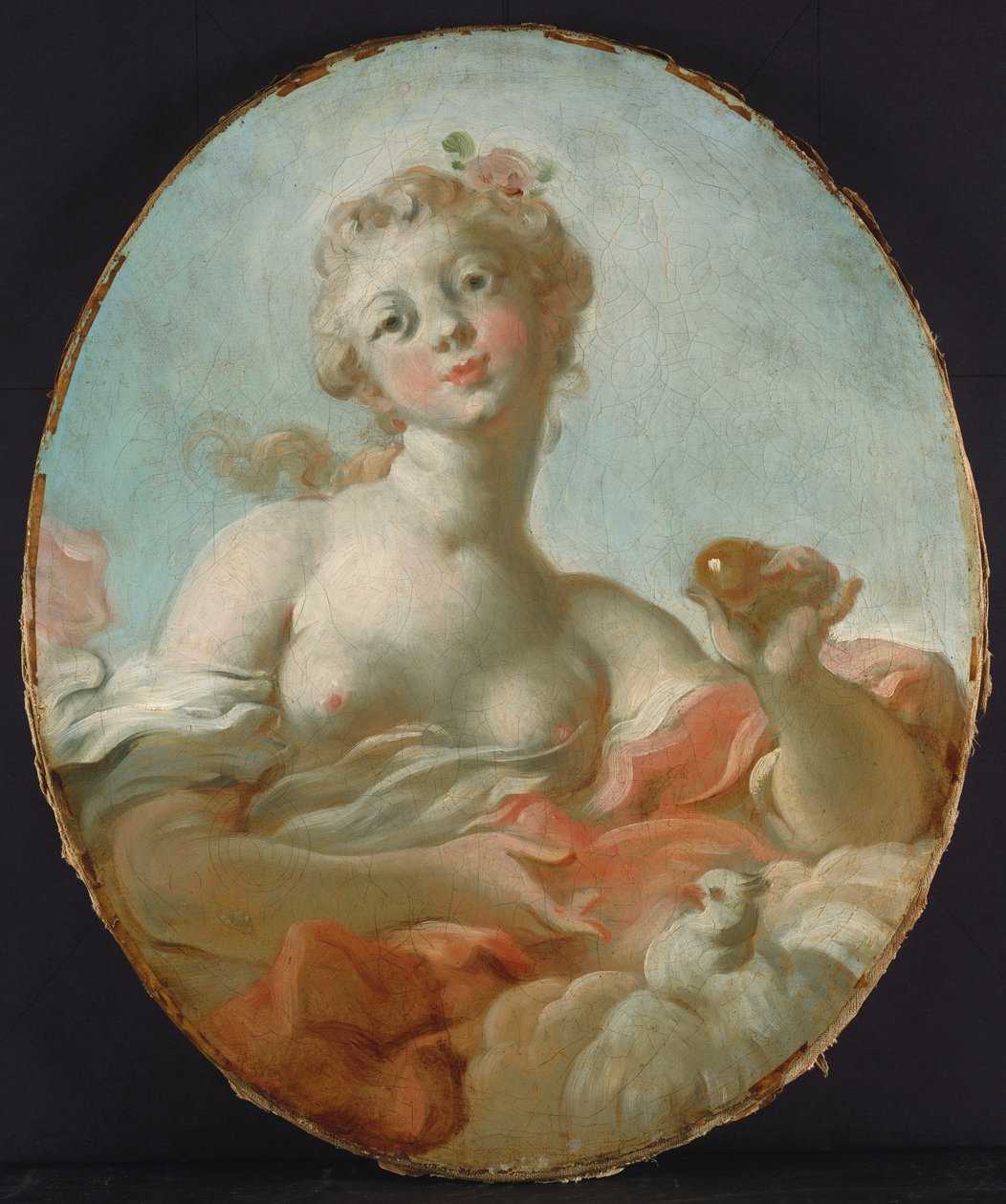 Miss Marie-Catherine Colombe som Venus av Jean Honore Fragonard