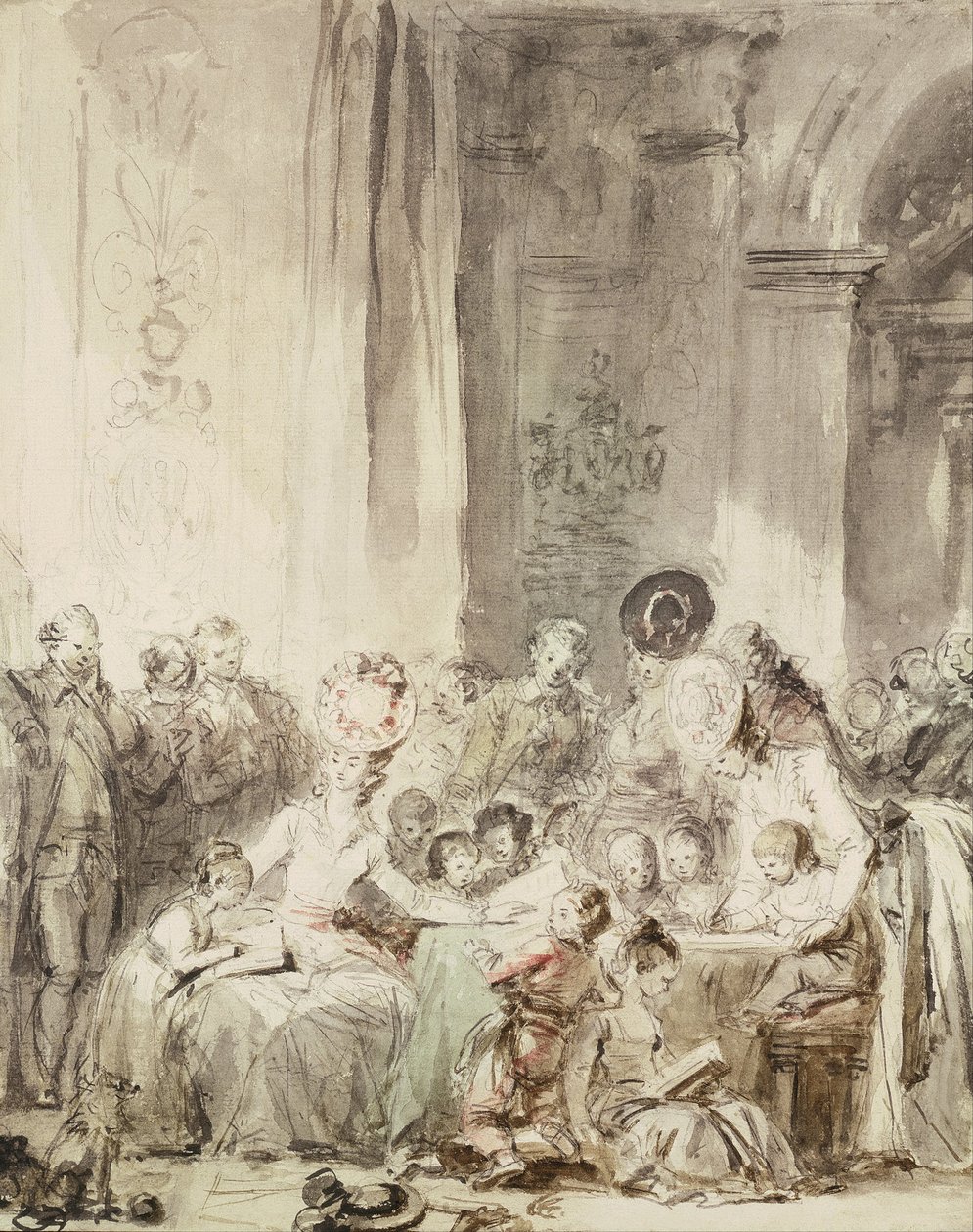 Tävlingen av Jean Honore Fragonard