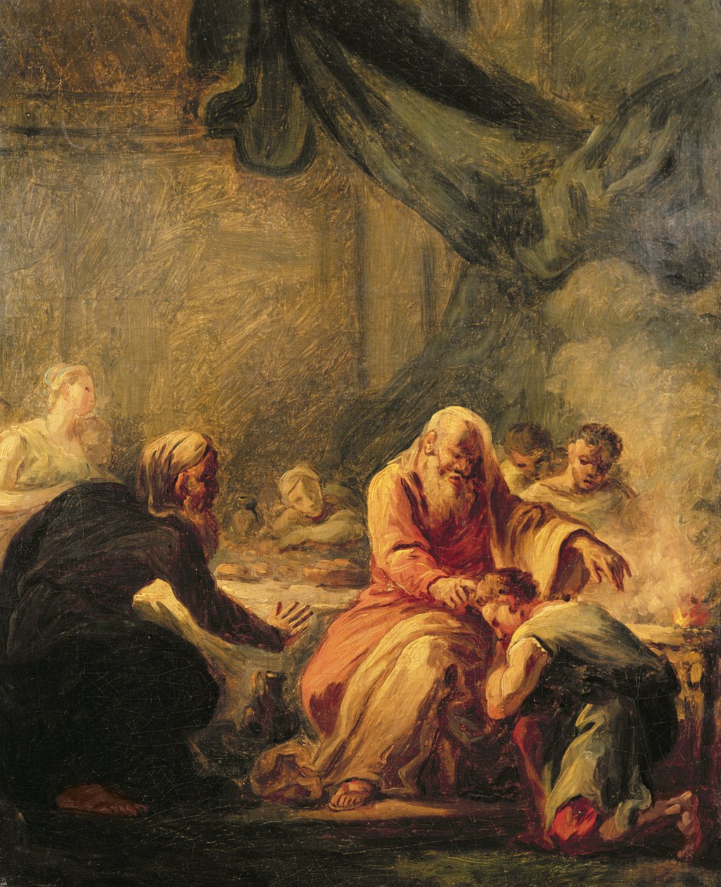 Mwana Mpotevu alicheka av Jean Honore Fragonard