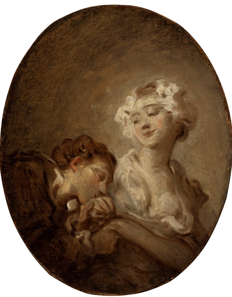 Koketten och ungdomen. av Jean Honore Fragonard