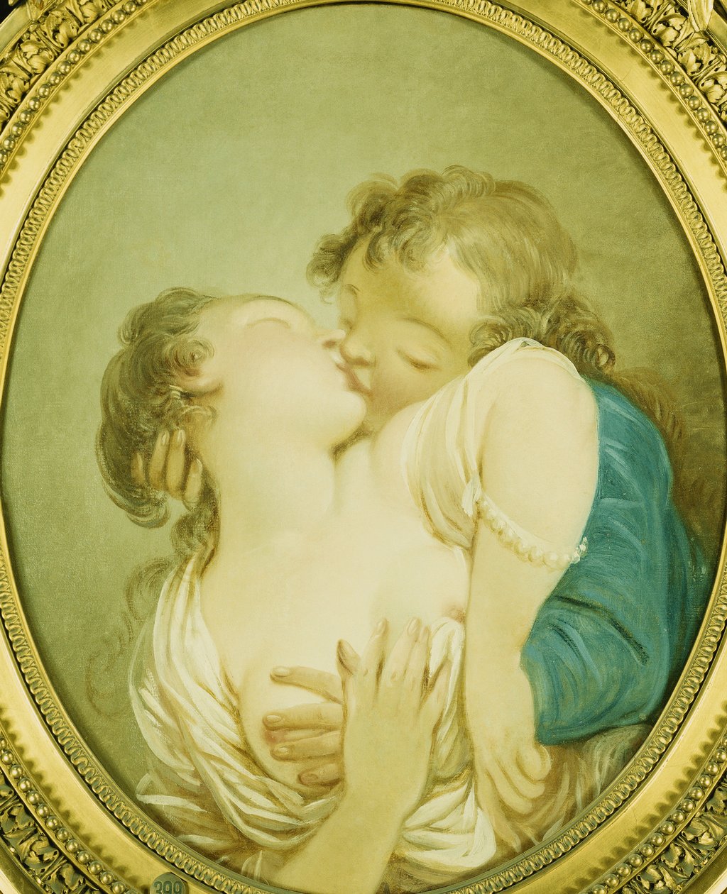 Unga älskare, av Jean Honore Fragonard