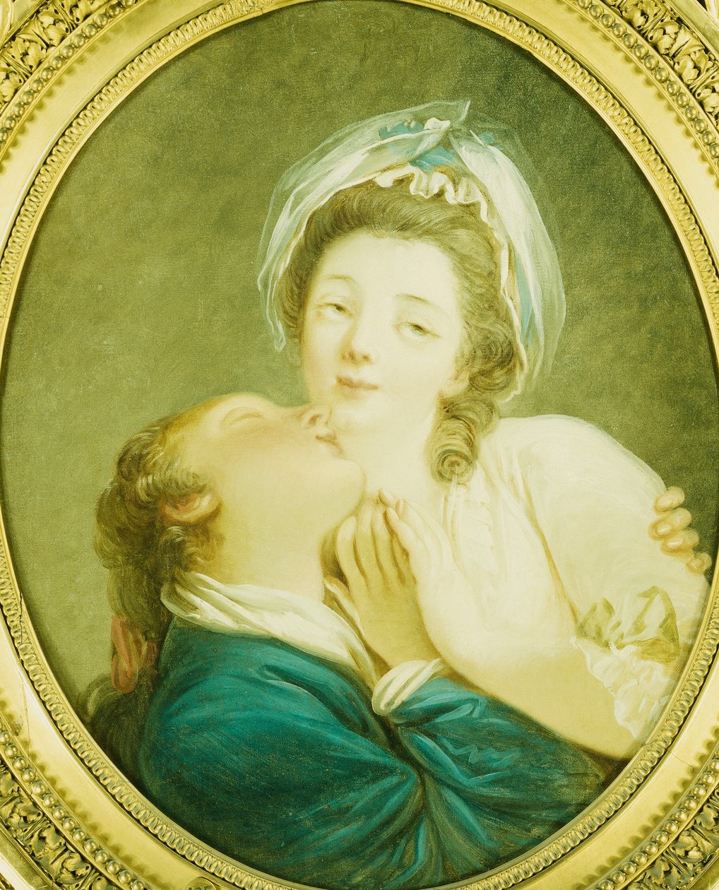 Unga älskare, av Jean Honore Fragonard
