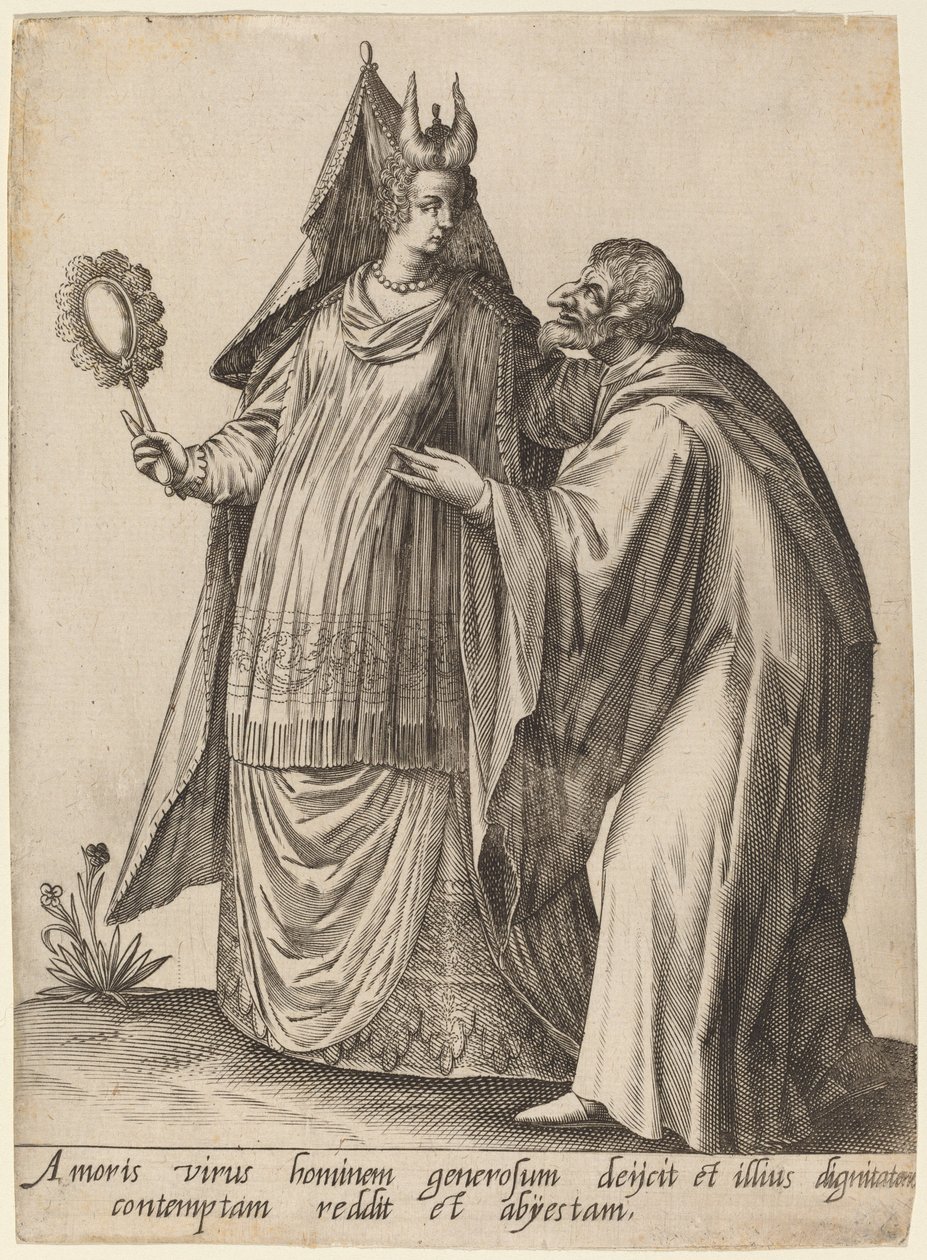 The virus of love to man..., 1597. av Jean Jacques Boissard
