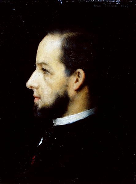 Porträtt av Jean Benner (1836-1906) av Jean Jacques Henner