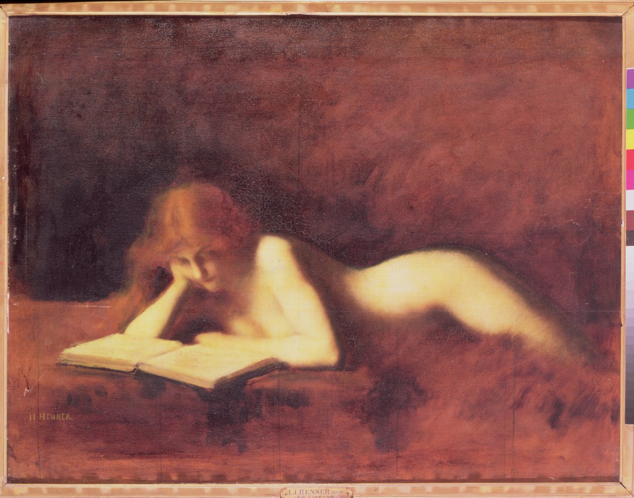 Läsaren av Jean Jacques Henner
