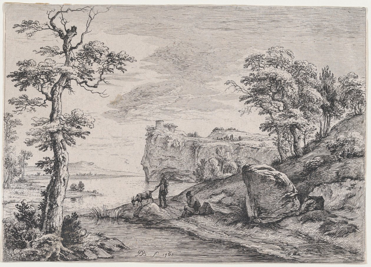 Getskötare, 1763. av Jean Jacques de Boissieu