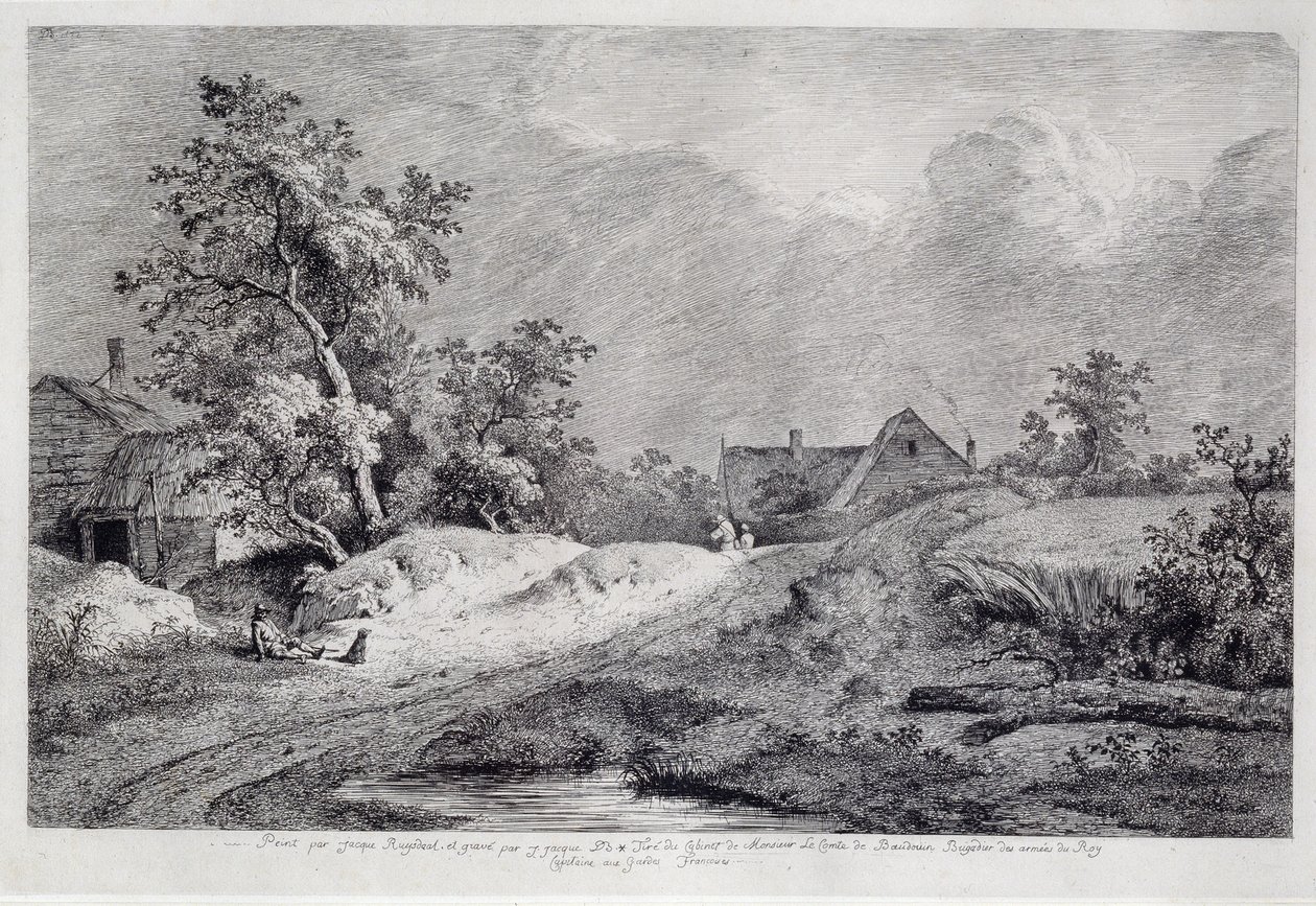 Vetefält, 1772 av Jean Jacques de Boissieu