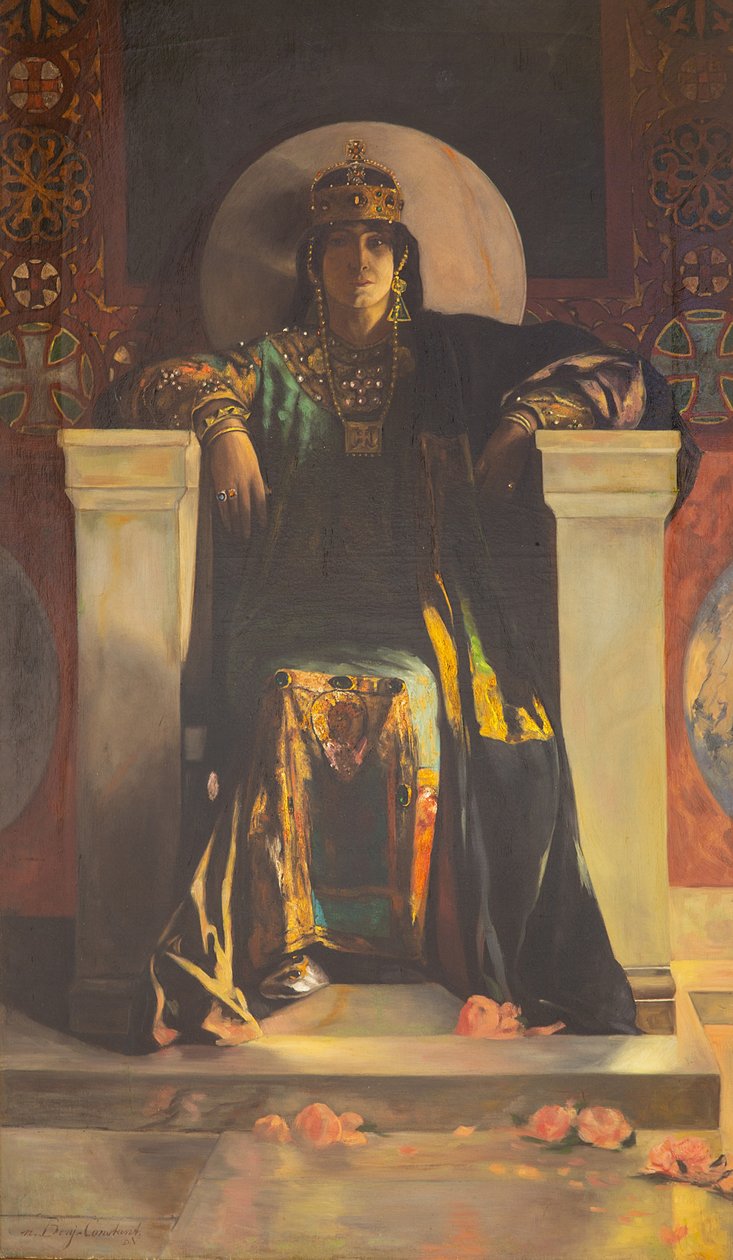 Kejsarinnan Theodora, ca 1887. av Jean Joseph Benjamin Constant