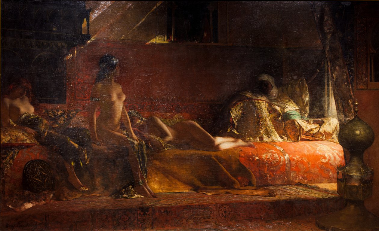 Familjen Cherifas av Jean Joseph Benjamin Constant