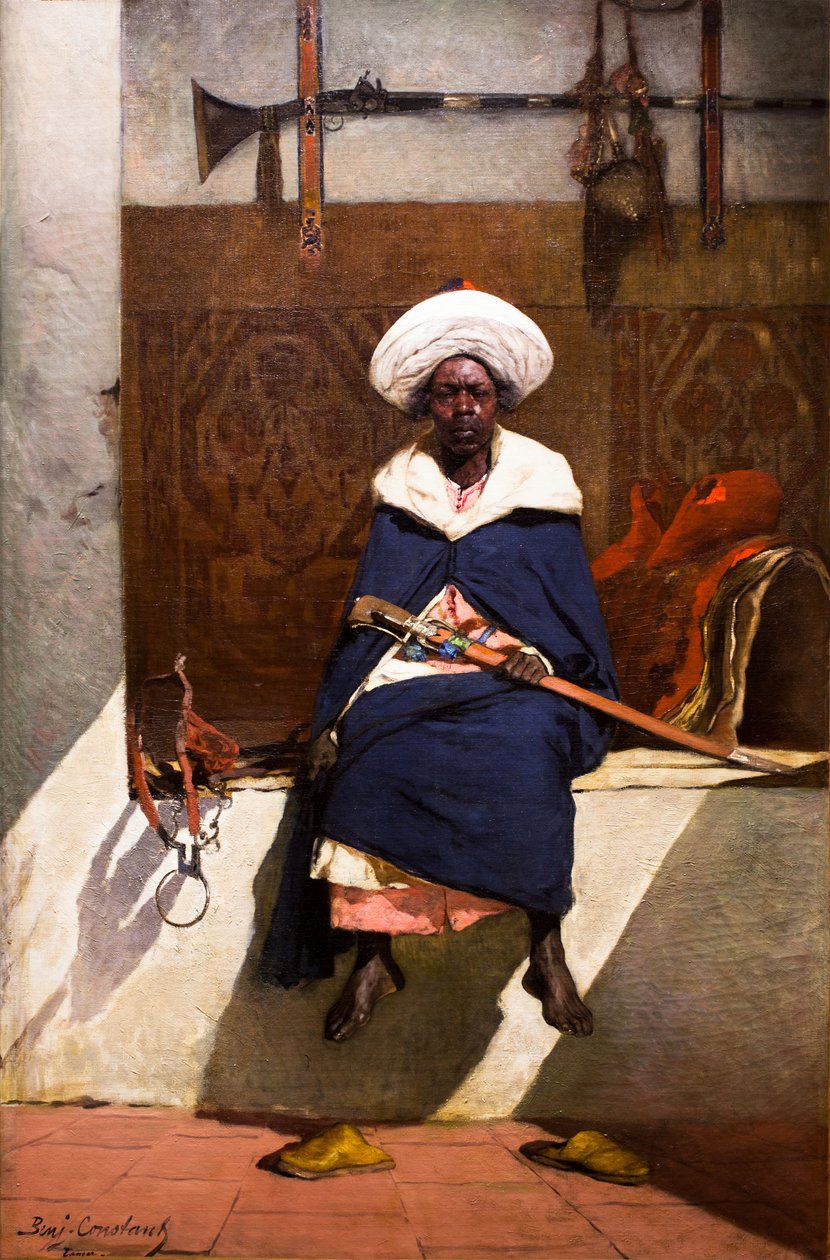 Den marockanske kalifen Tahamy av Jean Joseph Benjamin Constant