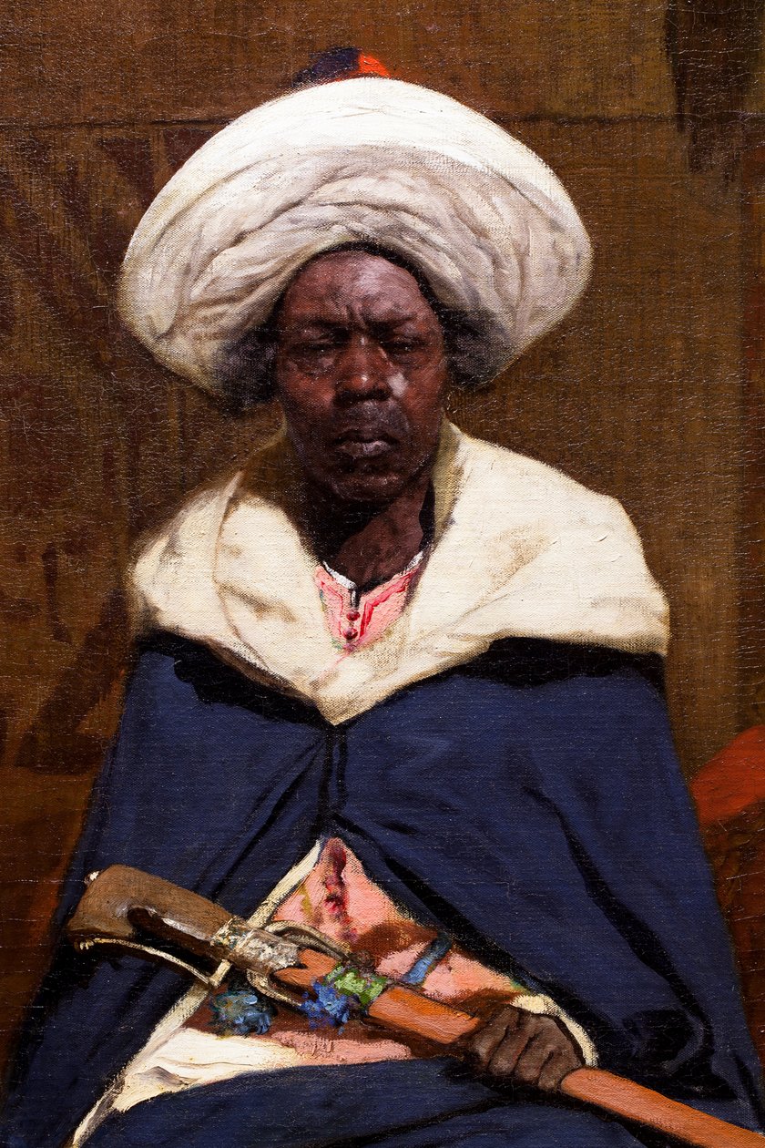 Den marockanske kalifen Tahamy av Jean Joseph Benjamin Constant