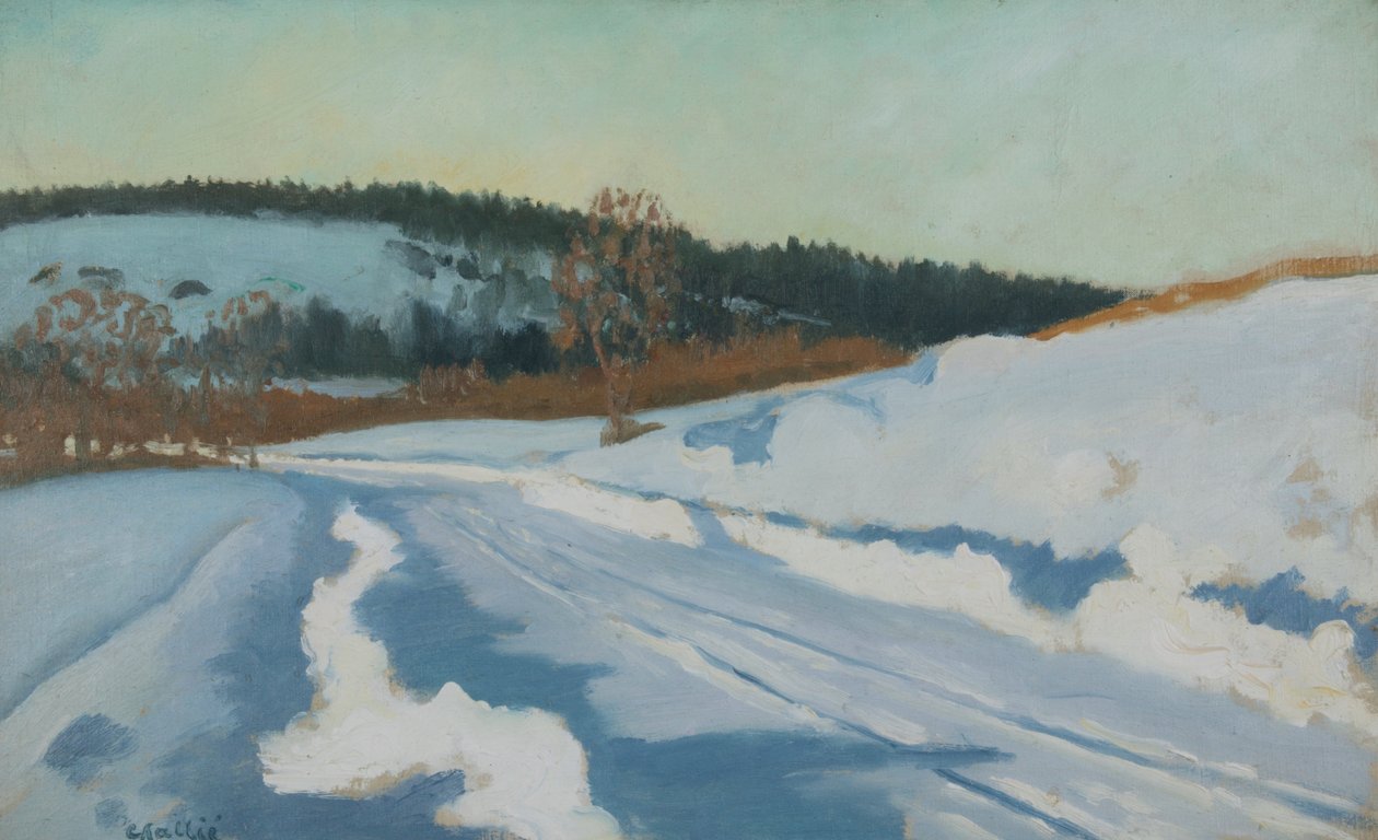 Snö I Solsken av Jean Laurent Challié