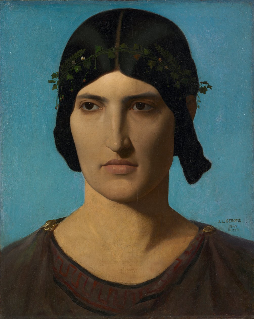 Chef för en italiensk kvinna av Jean Leon Gerome