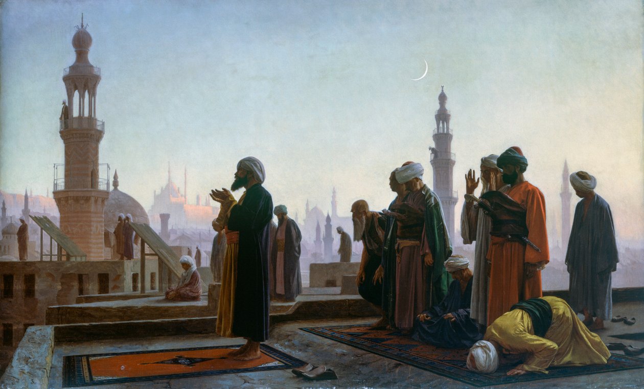 Bön i Kairo av Jean Leon Gerome