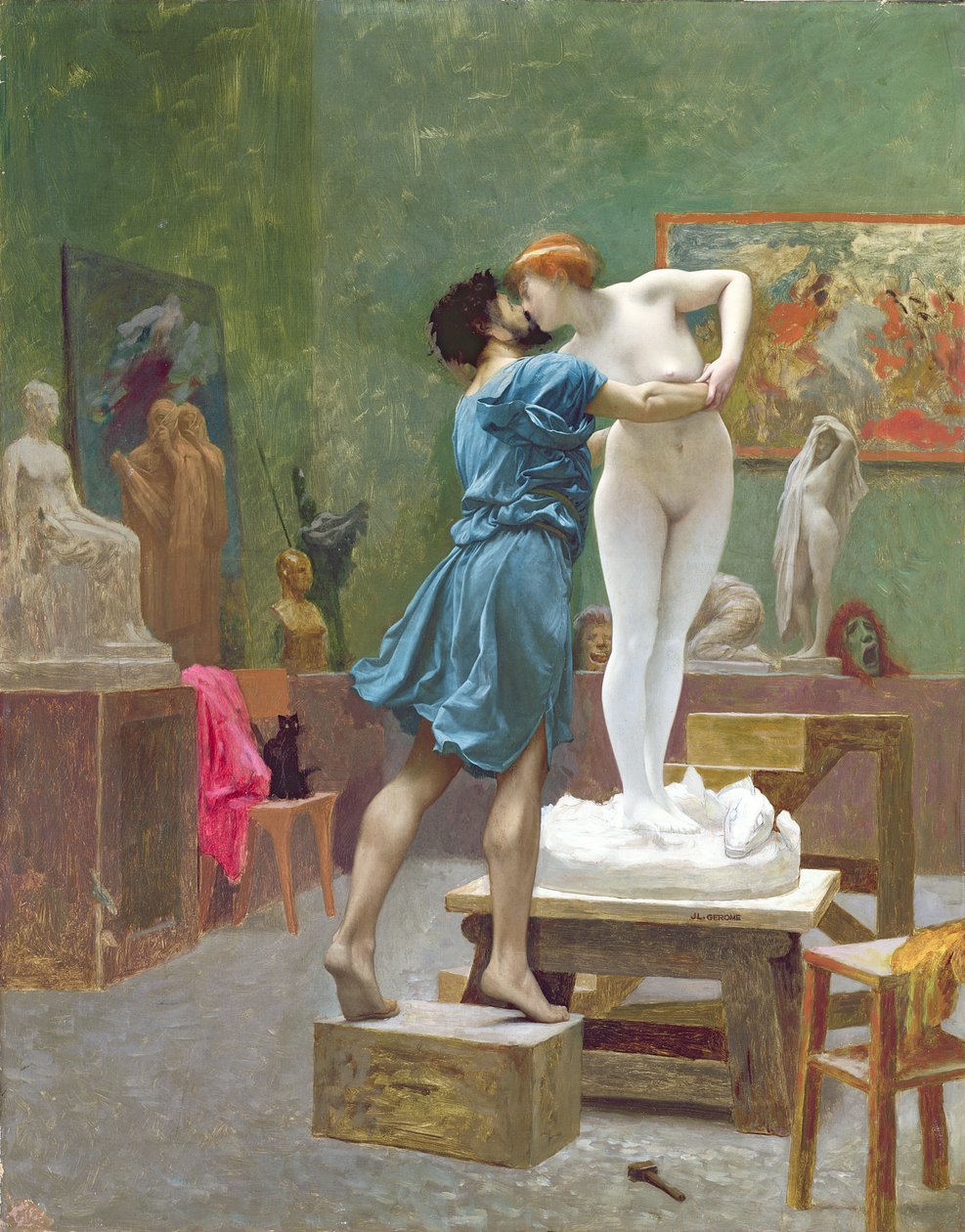 Pygmalion och Galatea av Jean Leon Gerome