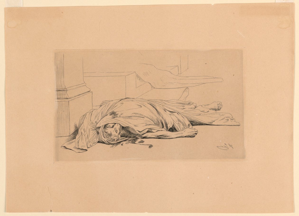 Den döde Caesar av Jean Leon Gerome
