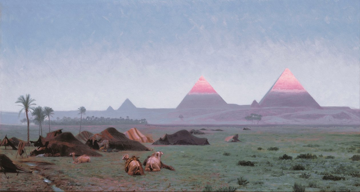 Solens första kyss av Jean Leon Gerome