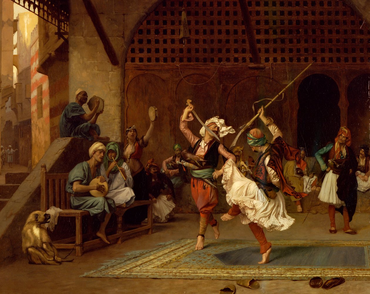 Pyrrhusdansen, 1885 av Jean Leon Gerome