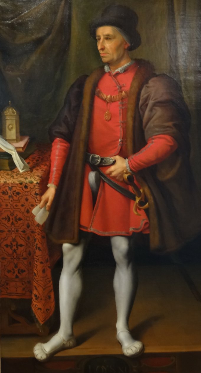 Ludvig XI, kung av Frankrike (1423-1483) av Jean Leonard Lugardon