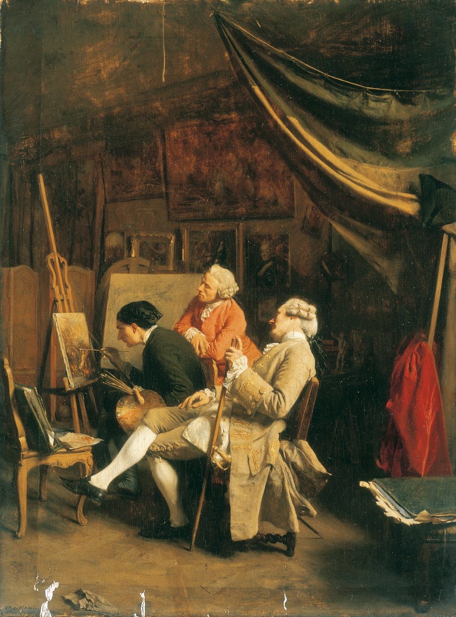 Amatörmålarna av Jean Louis Ernest Meissonier