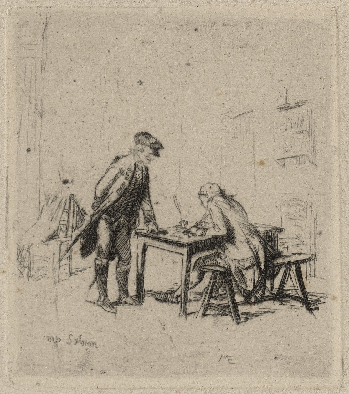 Ofrälse av Jean Louis Ernest Meissonier