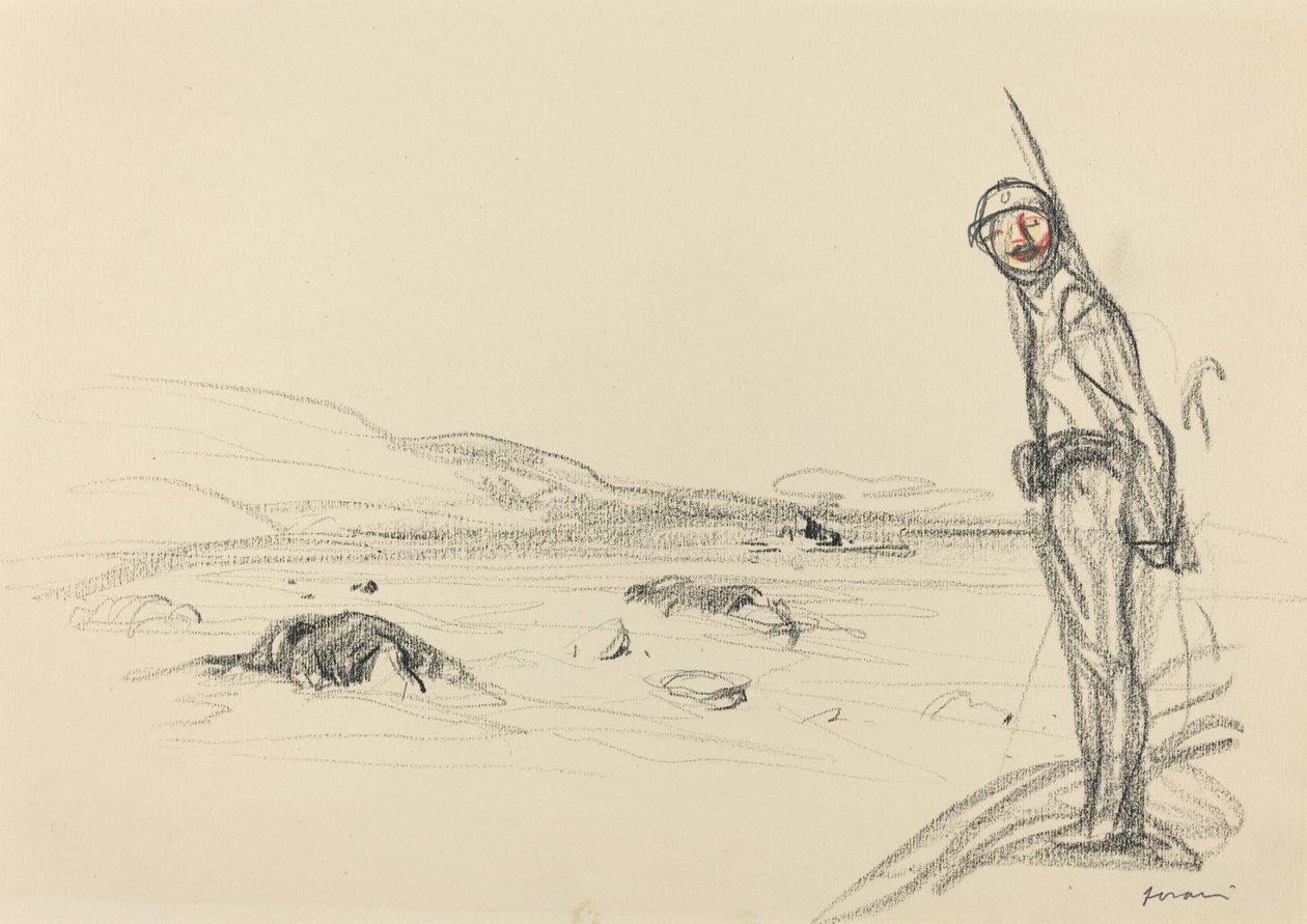 Längs Marne av Jean Louis Forain