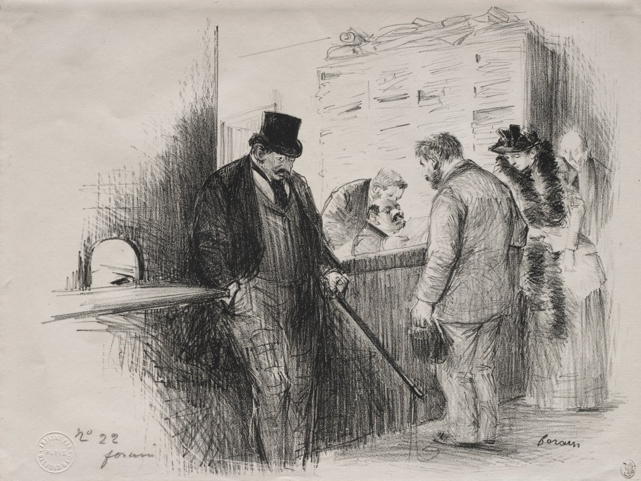 På Huissler av Jean Louis Forain