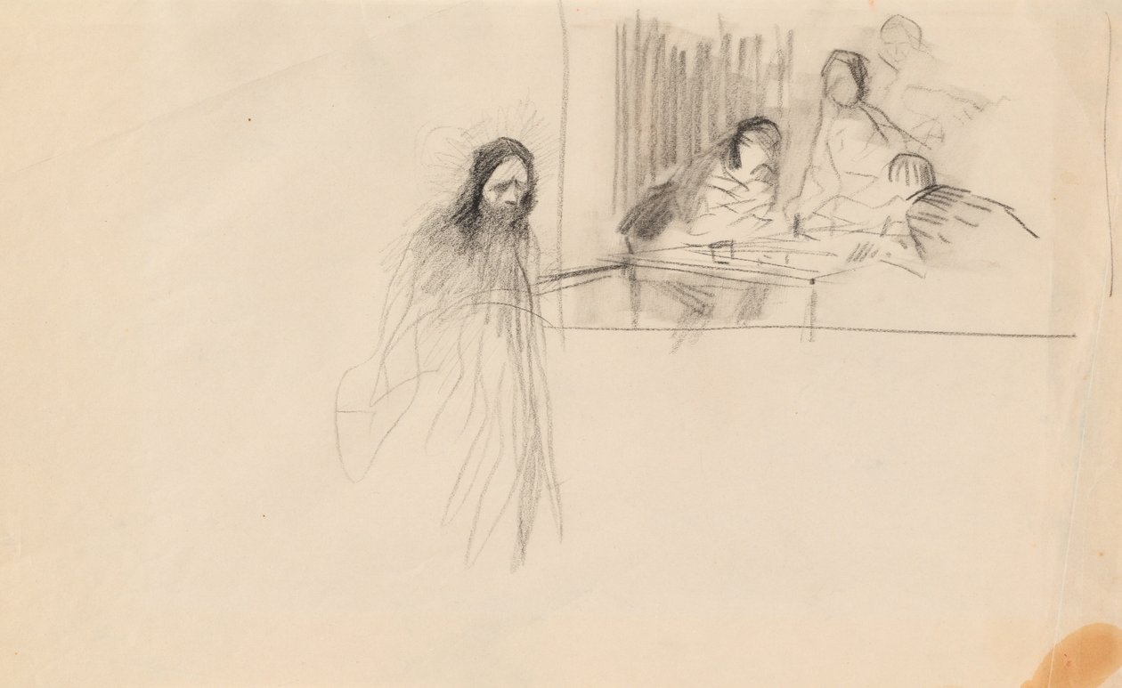 Kristus i Emmaus av Jean Louis Forain