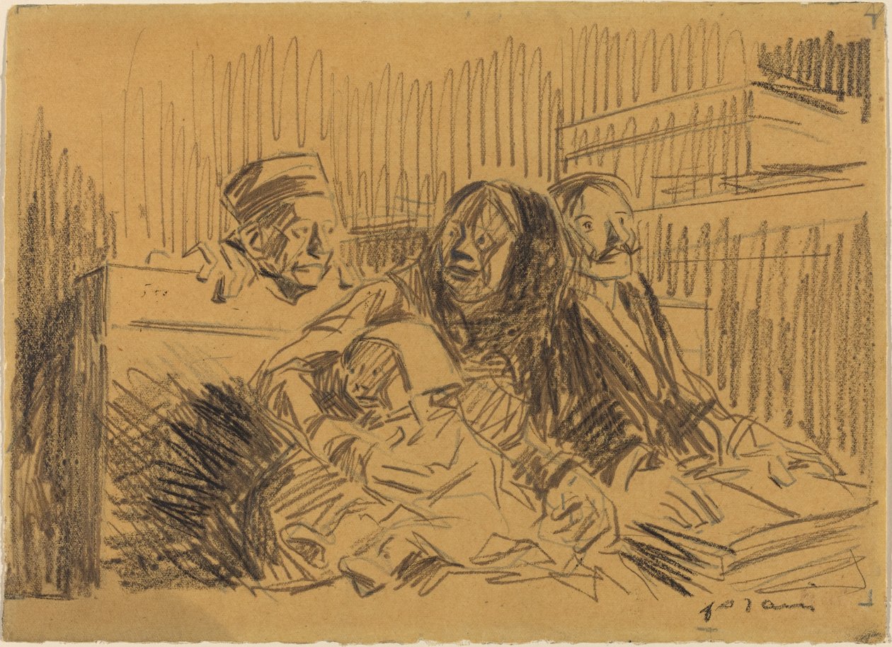 Försvarare och åtalad av Jean Louis Forain