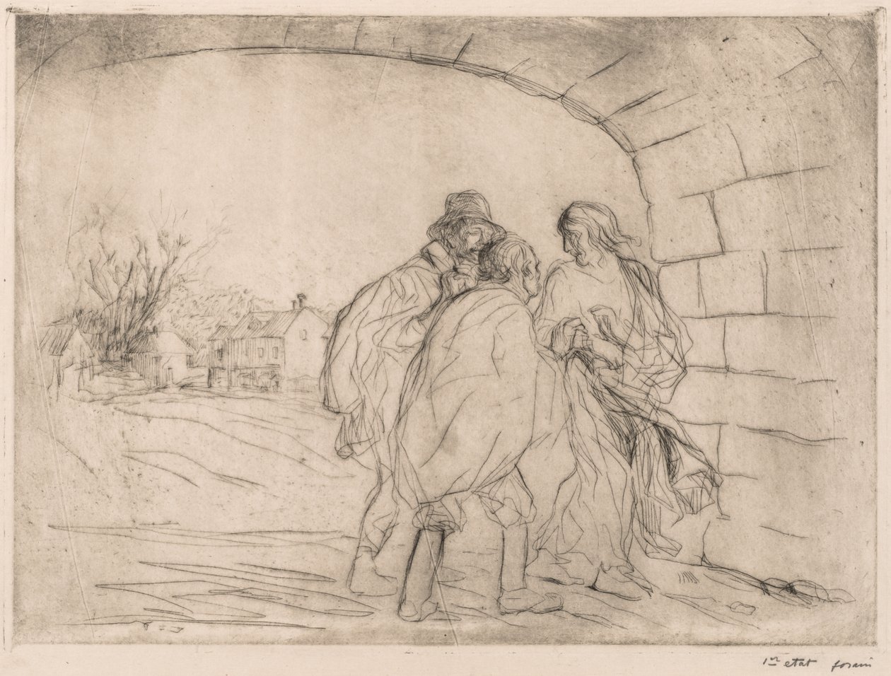 Möte under valvet av Jean Louis Forain
