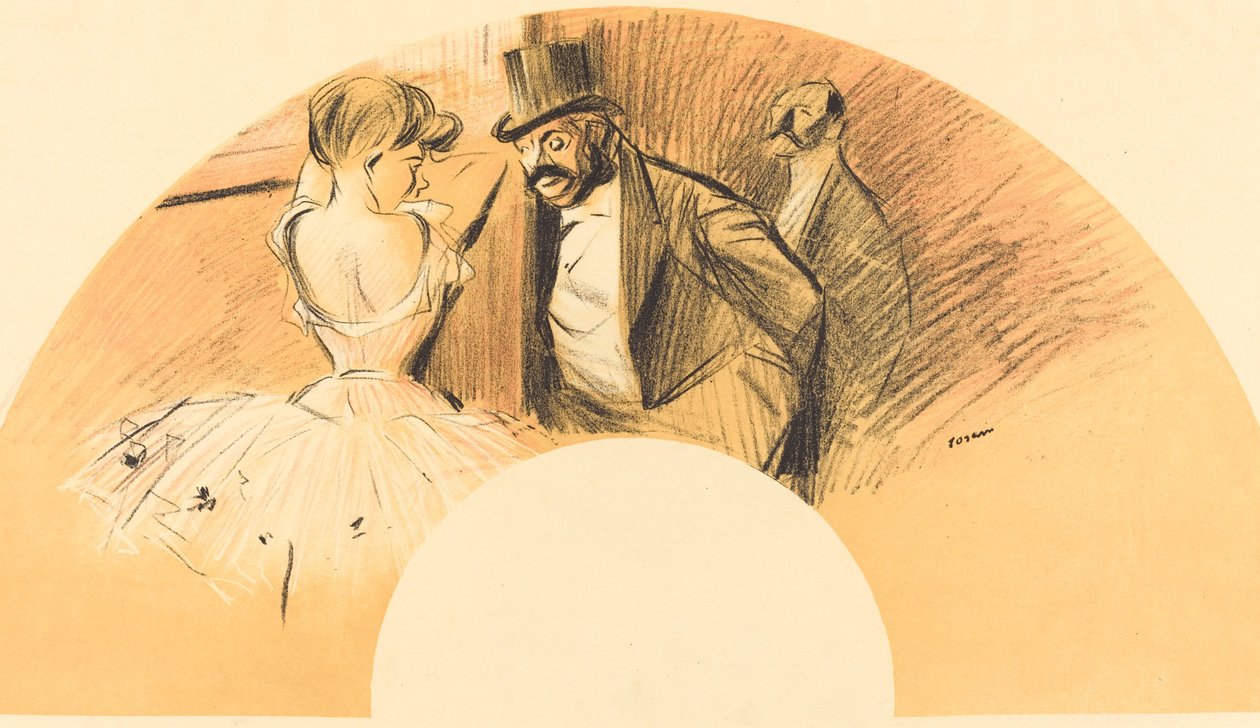Fläkt av Jean Louis Forain