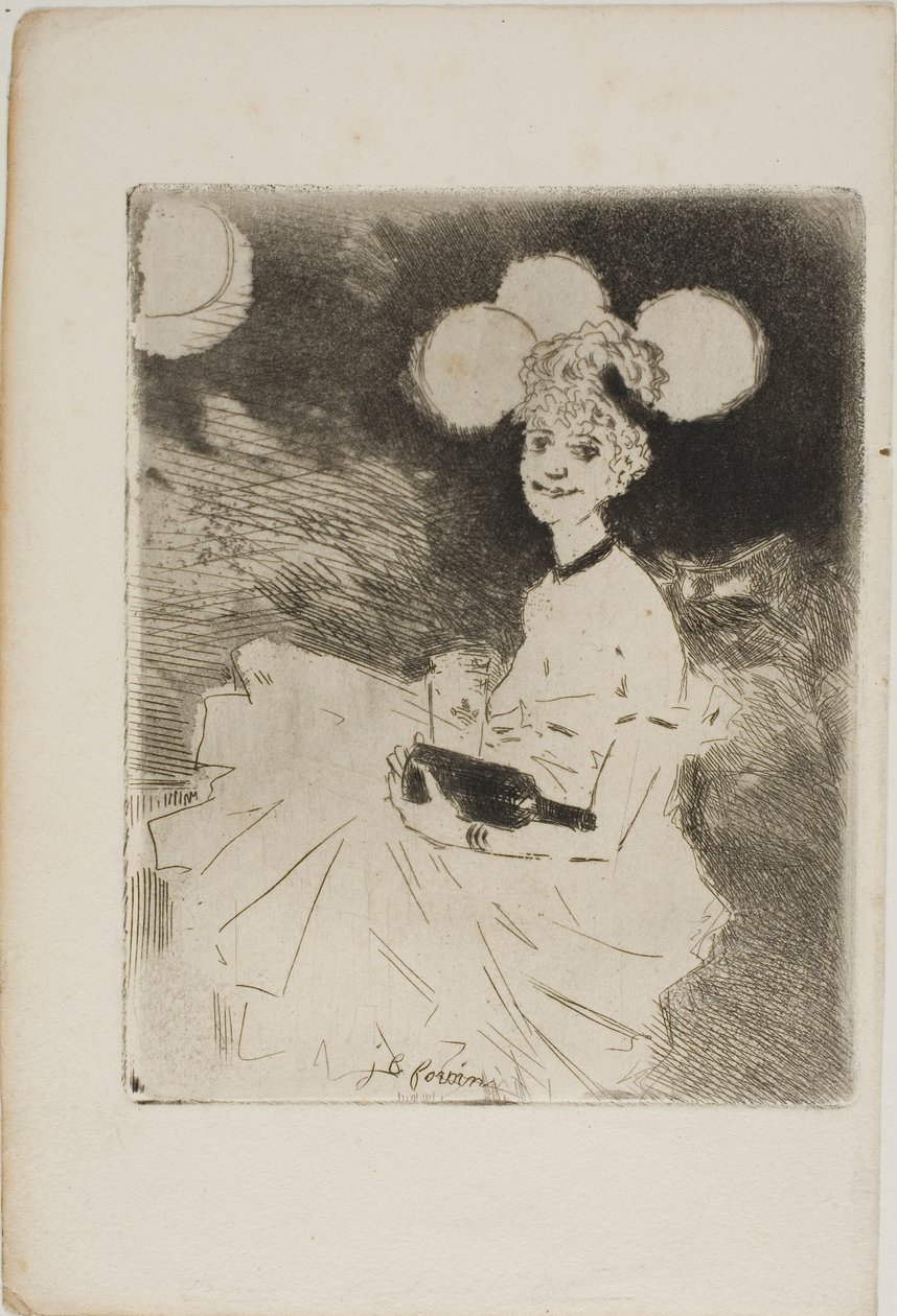 Frontispiece för Marthe av Jean Louis Forain
