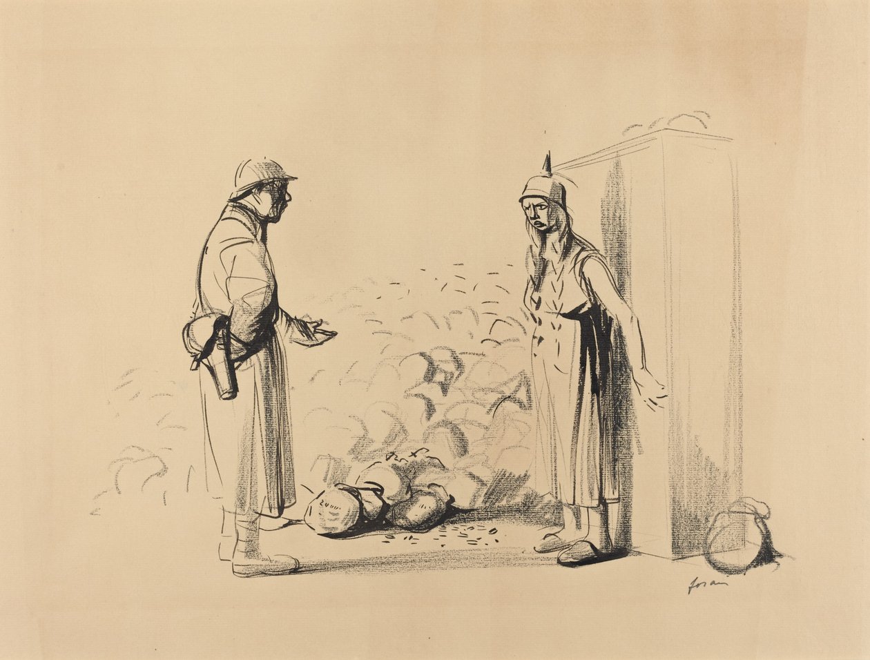 Gömma "louis" av Jean Louis Forain