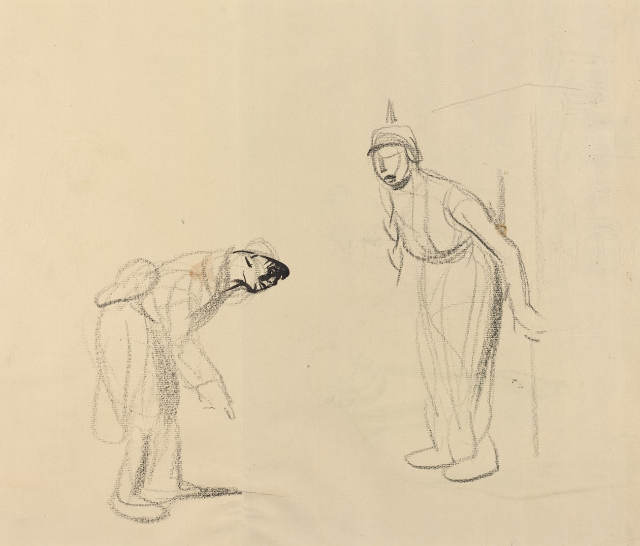 Döljer "louis" [verso] av Jean Louis Forain