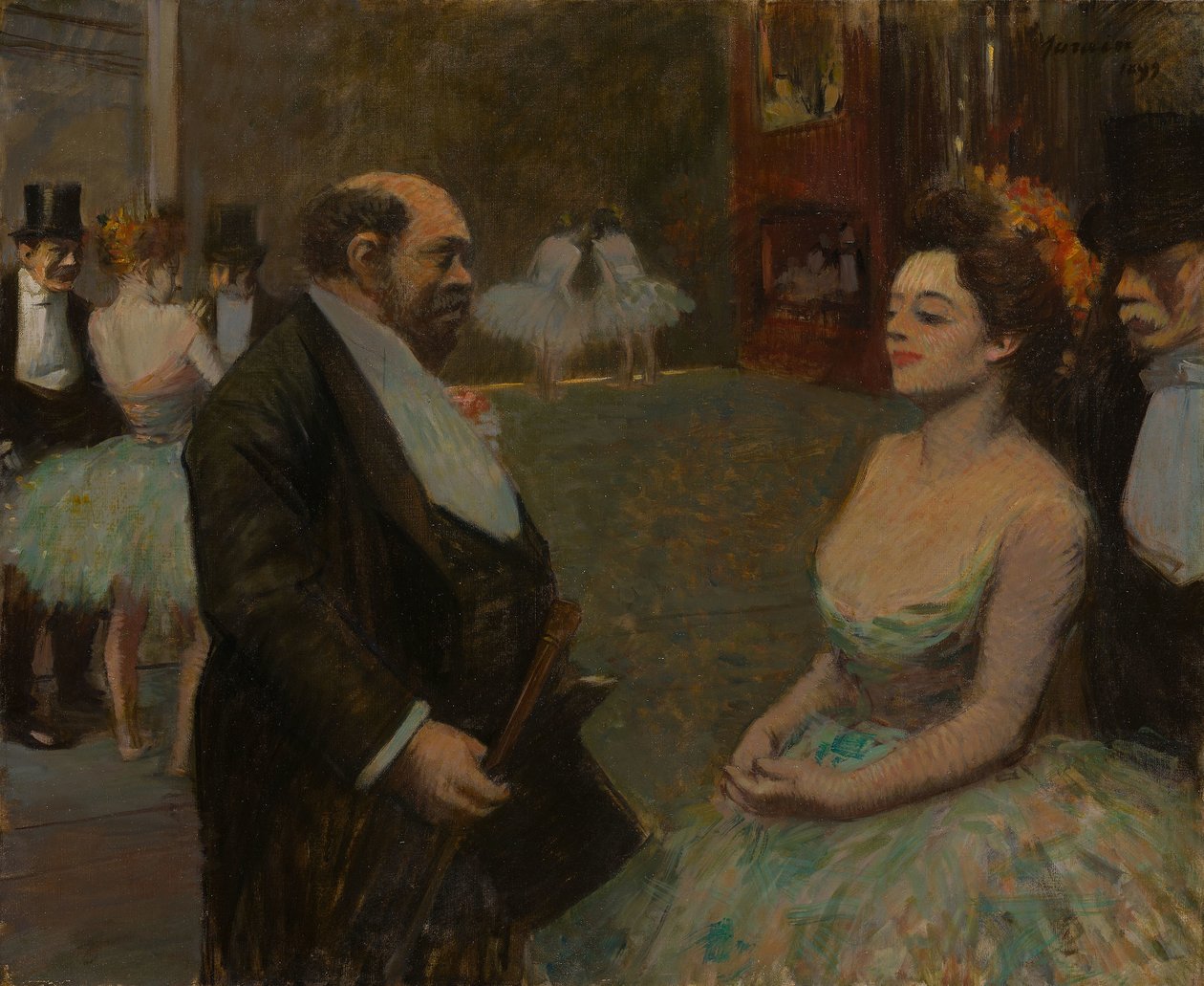 I vingarna av Jean Louis Forain