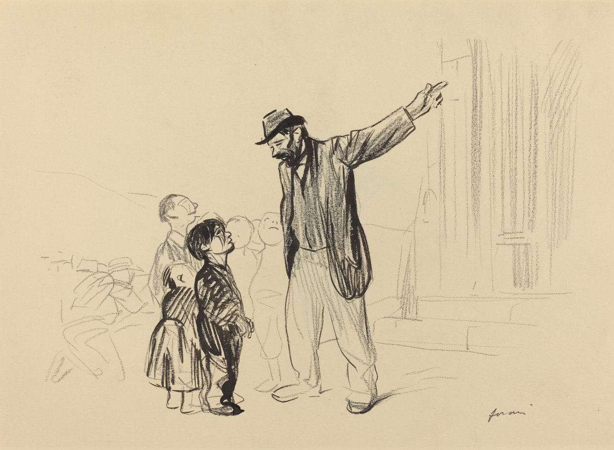 Deras fäders kyrka av Jean Louis Forain