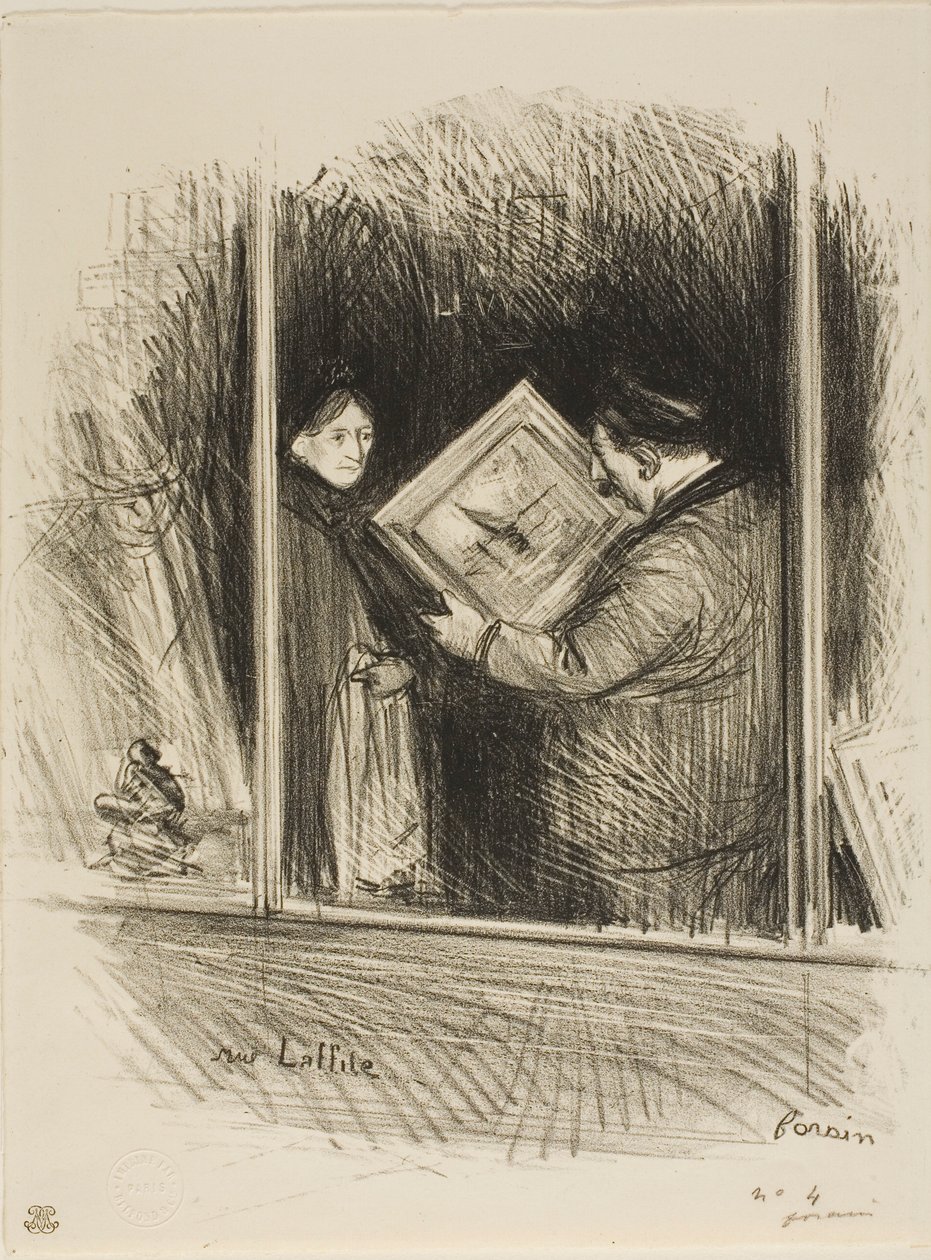 Laffitte Street av Jean Louis Forain