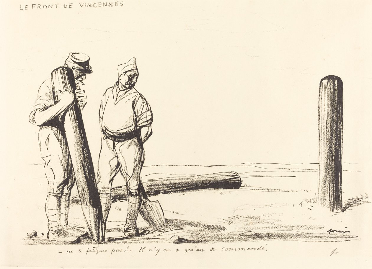 Fronten av Vincennes av Jean Louis Forain