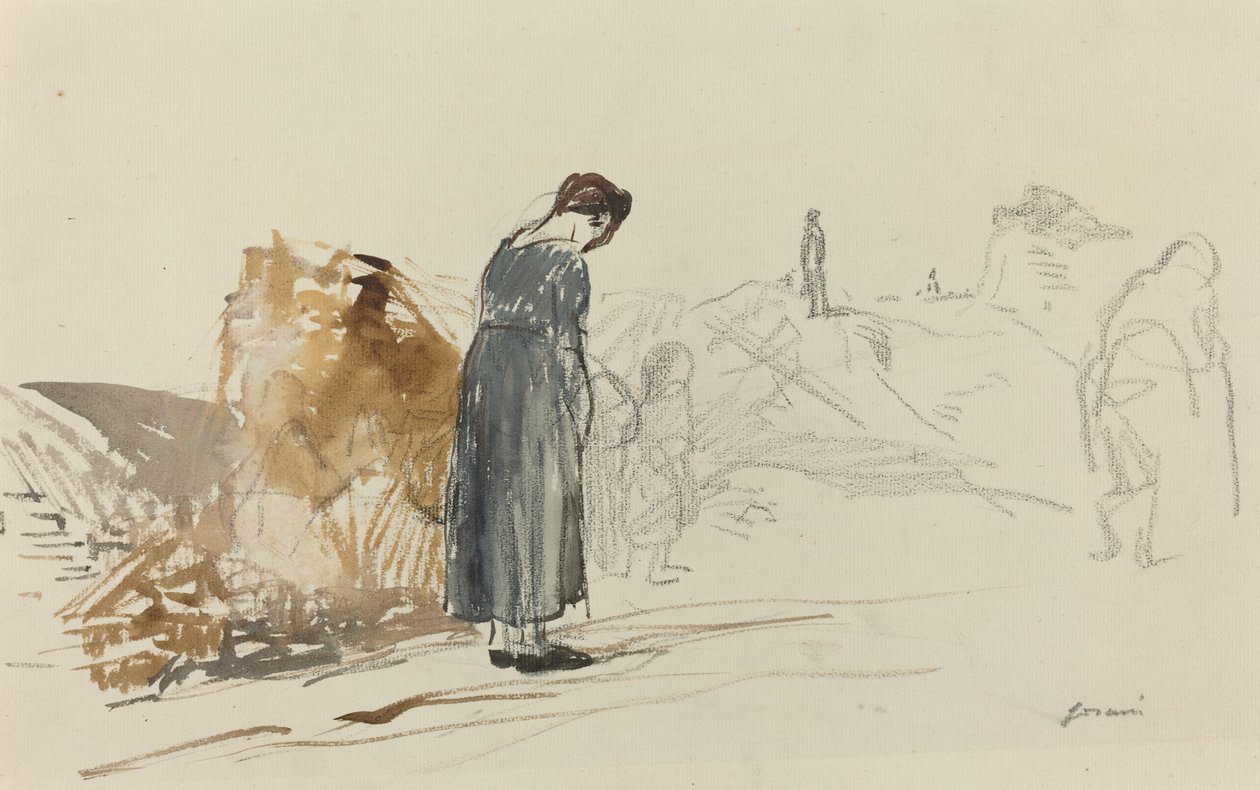 Tyskarna är borta av Jean Louis Forain
