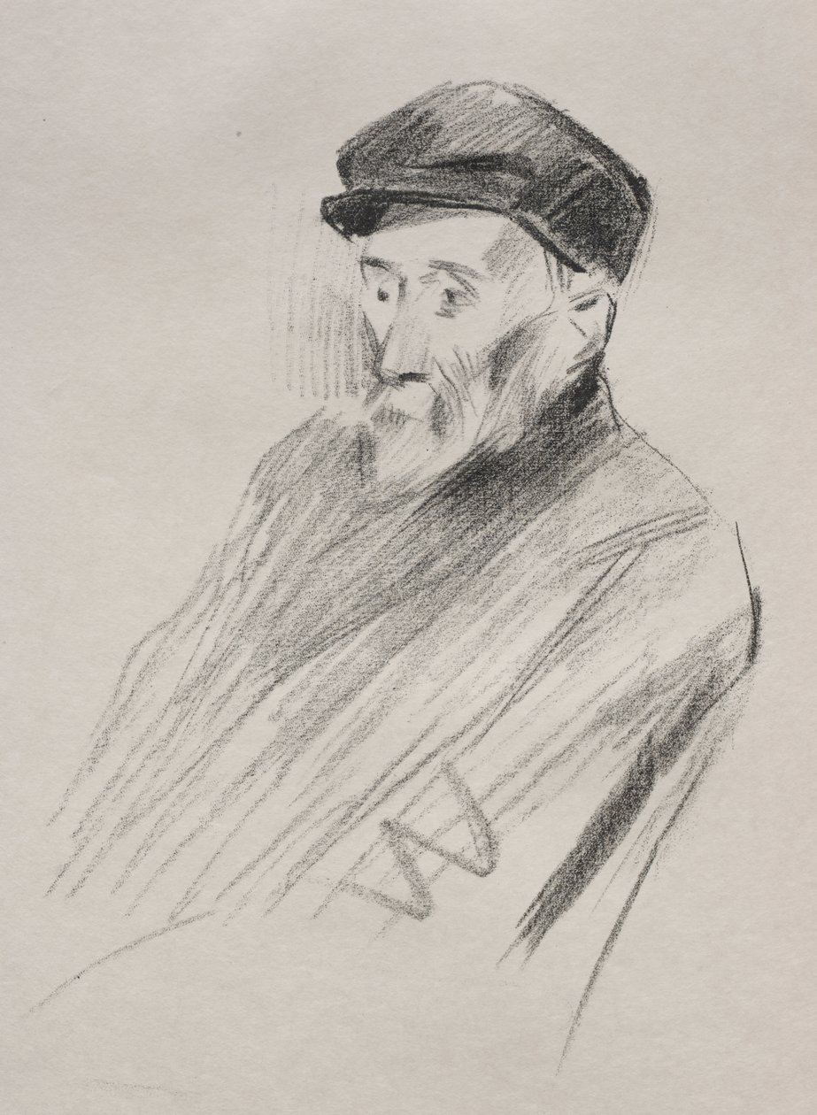 Pierre Auguste Renoir (litografi) av Jean Louis Forain