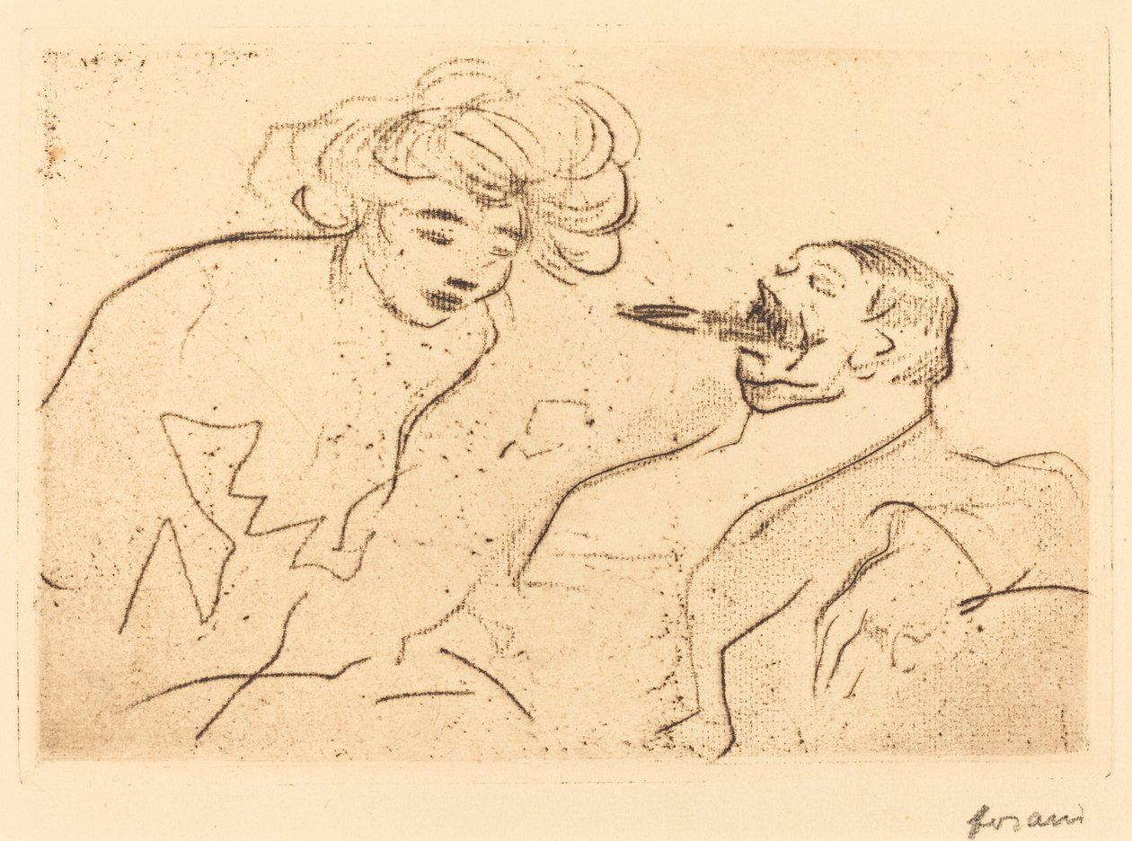 Den stora cigarren av Jean Louis Forain