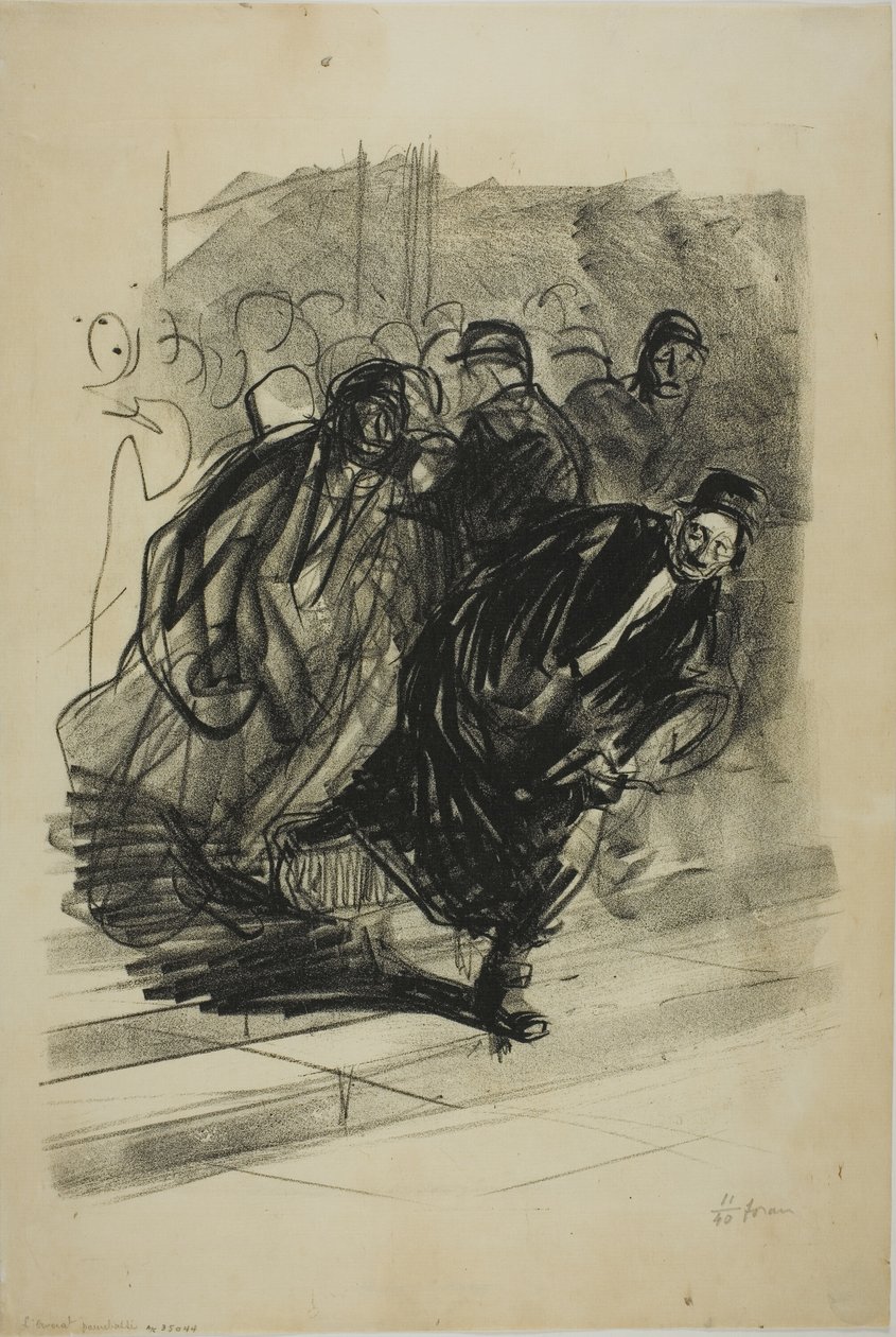 Advokaten förföljs av Jean Louis Forain