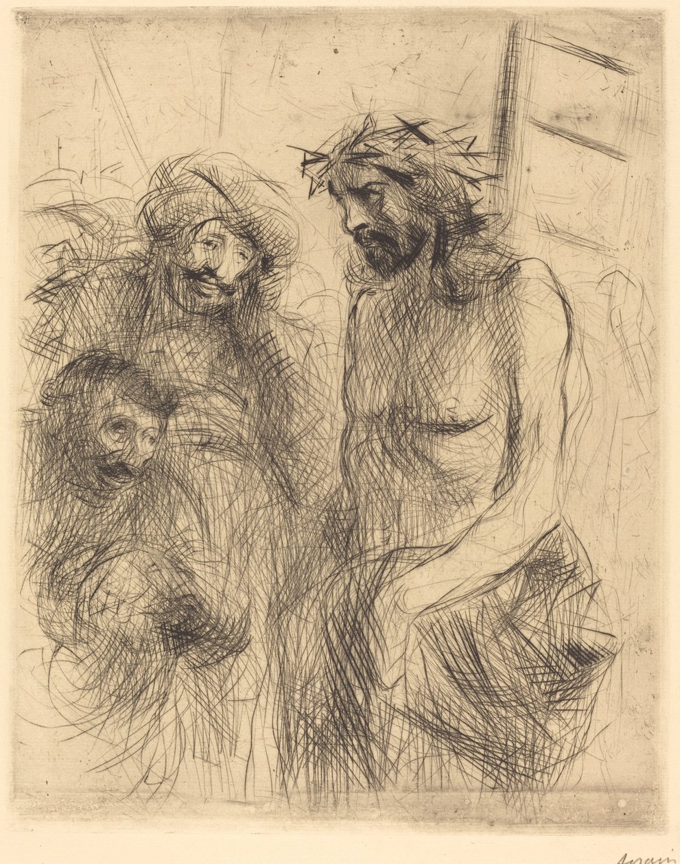 Kristi hån av Jean Louis Forain